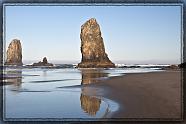 Rocks on Canon Beach, Oregon