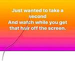 Click image for larger version

Name:	HAIR ON SCREEN.jpg
Views:	111
Size:	13.0 KB
ID:	13761