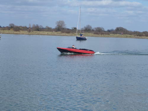 Speed Boat Maldon Quays.